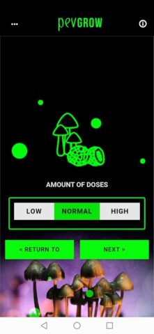 Magic Mushroom Calculator для Android — скриншот 4