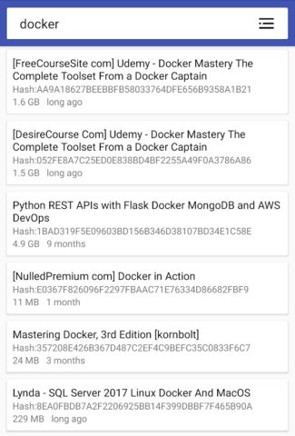 Magnet Search — Torrent Search для Android — скриншот 3