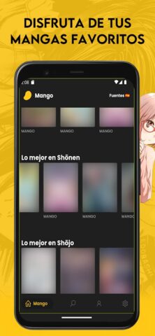 Mango: Lector de Manga Español для Android — скриншот 3