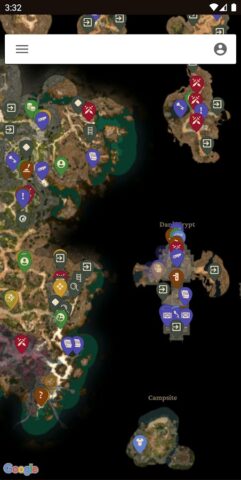 MapGenie: BG3 Map для Android — скриншот 1