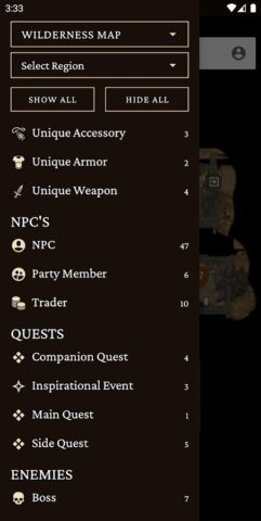 MapGenie: BG3 Map для Android — скриншот 2