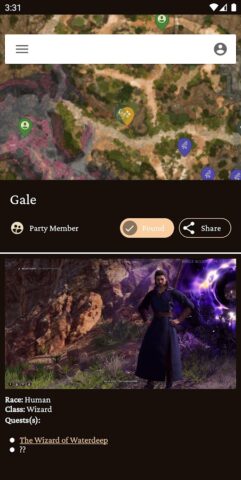 MapGenie: BG3 Map для Android — скриншот 3
