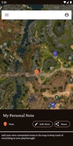 MapGenie: BG3 Map для Android — скриншот 5