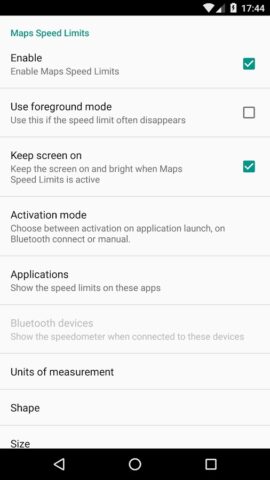 Maps Speed Limits & Alerts для Android — скриншот 3