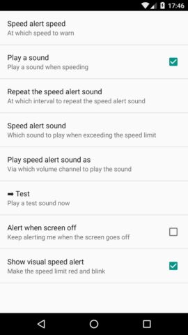 Maps Speed Limits & Alerts для Android — скриншот 4