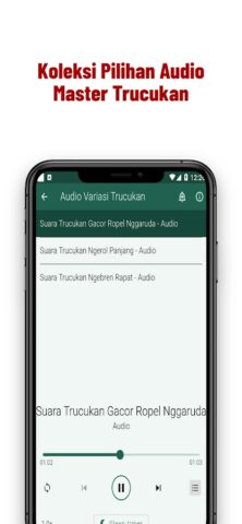 Masteran Trucukan Ropel Gacor для Android — скриншот 4