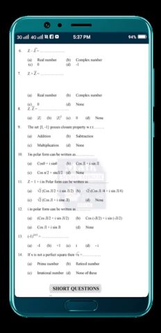 Math Notes (FSC, ICS) Offline для Android — скриншот 5