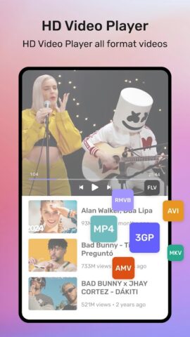 Max Video Player & Editor для Android — скриншот 1