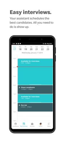 McHire для Android — скриншот 4