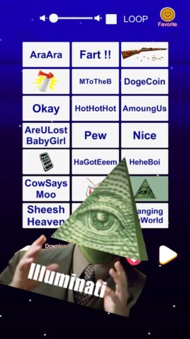 Мемная Звуковая Панель для Android — скриншот 2