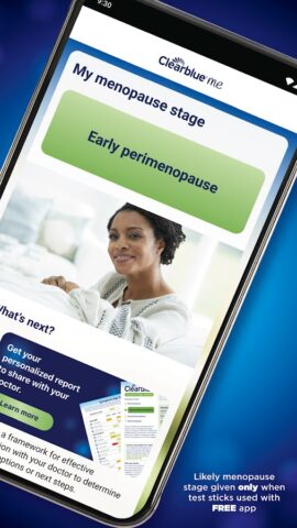 Menopause Stage — Clearblue me для Android — скриншот 3