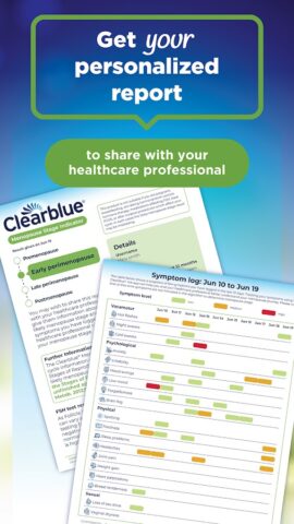 Menopause Stage — Clearblue me для Android — скриншот 4