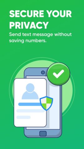 Message Unknown Number ChatApp для Android — скриншот 2