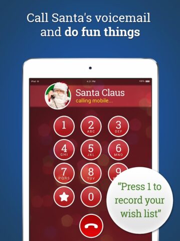 Call Santa Claus! create video для Android — скриншот 5
