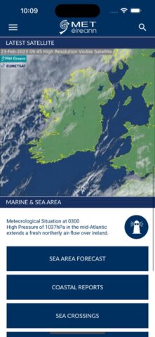 Met Éireann Weather Ireland для iOS — скриншот 2