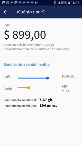 MiAntel для Android — скриншот 3