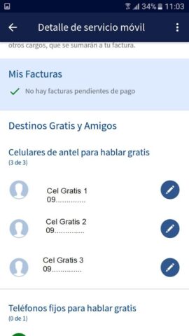 MiAntel для Android — скриншот 4