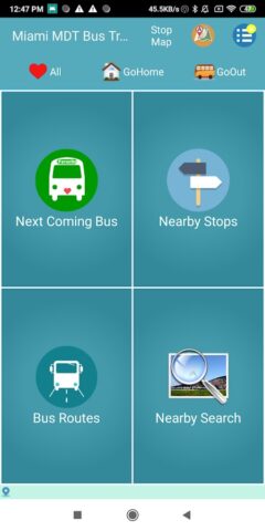 Miami MDT Bus Tracker для Android — скриншот 1