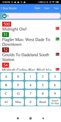 Miami MDT Bus Tracker для Android — скриншот 2