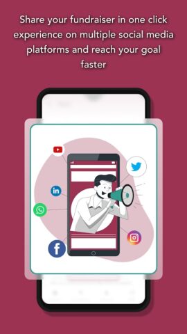 Milaap : Donation Crowdfunding для Android — скриншот 2