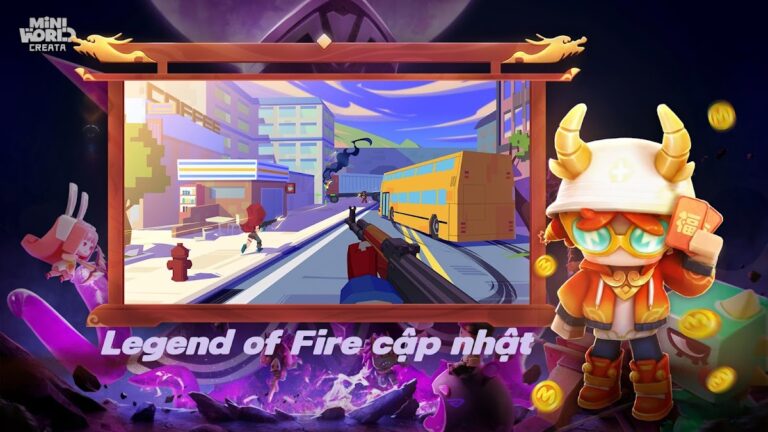 Mini World:CREATA VN для Android — скриншот 3