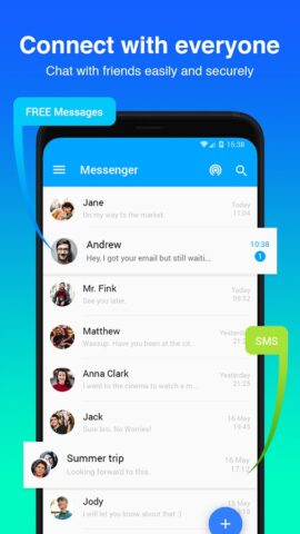 Mint Messenger — чат и видео — скриншот 1