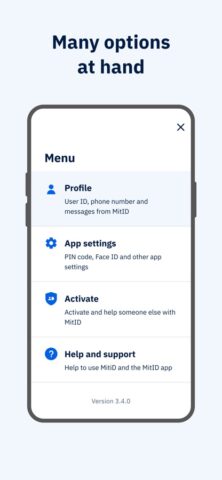 MitID для iOS — скриншот 4