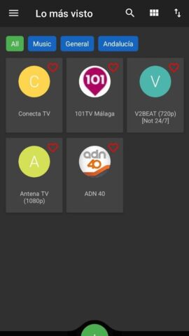 Mix TV En vivo для Android — скриншот 3