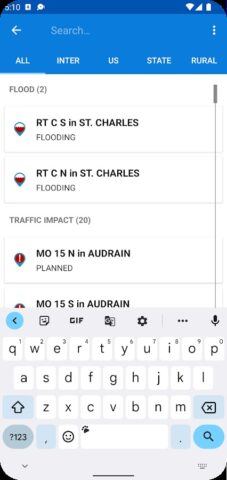 MoDOT Traveler Information для Android — скриншот 3