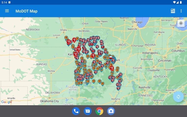 MoDOT Traveler Information для Android — скриншот 4