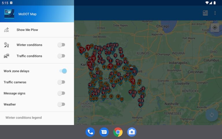MoDOT Traveler Information для Android — скриншот 5