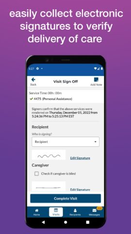 Mobile Caregiver+ для Android — скриншот 5
