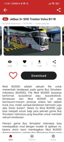 Mod Bussid Terbaru Full Banner для Android — скриншот 4
