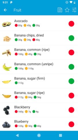 Monash University FODMAP diet для Android — скриншот 3