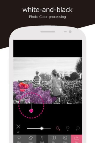 Monochrome Color hoto Effects для Android — скриншот 4