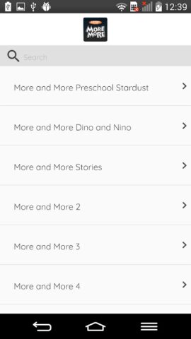 More & More Audio для Android — скриншот 1