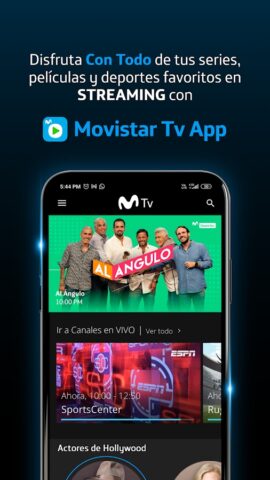 Movistar TV App Perú для Android — скриншот 1