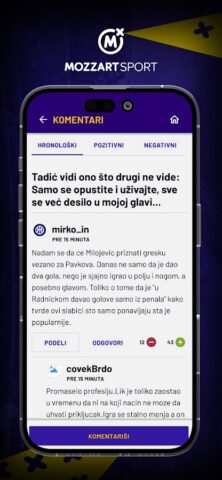 Mozzart Sport для Android — скриншот 2