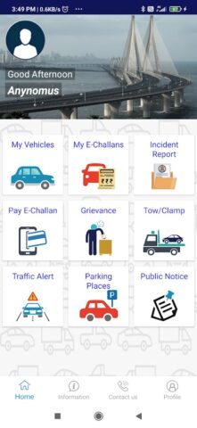 Mumbai Traffic Police App для Android — скриншот 2