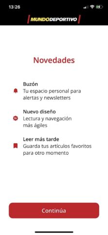 Mundo Deportivo Oficial для Android — скриншот 4