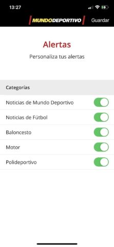 Mundo Deportivo Oficial для Android — скриншот 5
