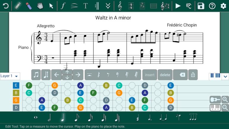 Music Writer — Music Composer для Android — скриншот 2
