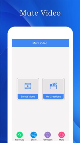 Mute Video, Silent Video для Android — скриншот 1