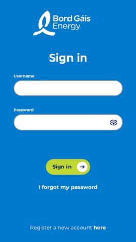 My Bord Gáis Energy для Android — скриншот 1