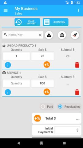 My Business для Android — скриншот 2