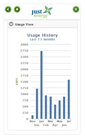 My Just Energy для Android — скриншот 4