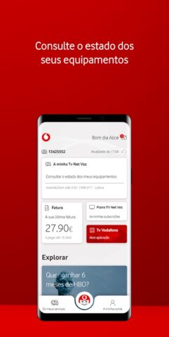 My Vodafone для Android — скриншот 4