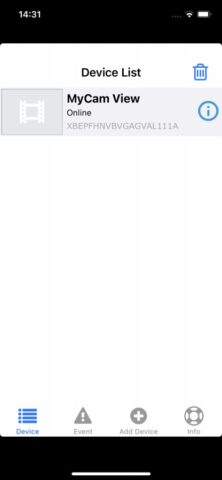 MyCam View для iOS — скриншот 2
