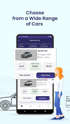 MyChoize Self Drive Car Rental для Android — скриншот 3