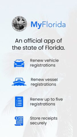 MyFlorida for the FLHSMV для Android — скриншот 1